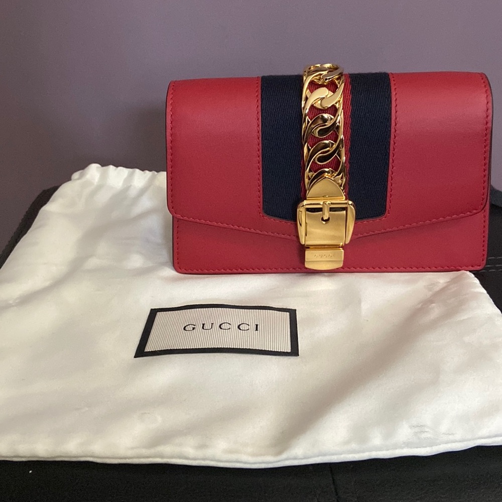 GUCCI Super Mini Sylvie **Authentic**